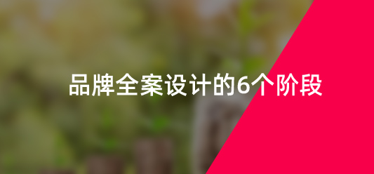 品牌全案設計的6個階段